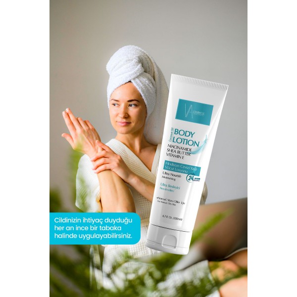 Coconut Oil Body Lotion / Hindistan Cevizi Yağı Vücut Losyonu 200 ml