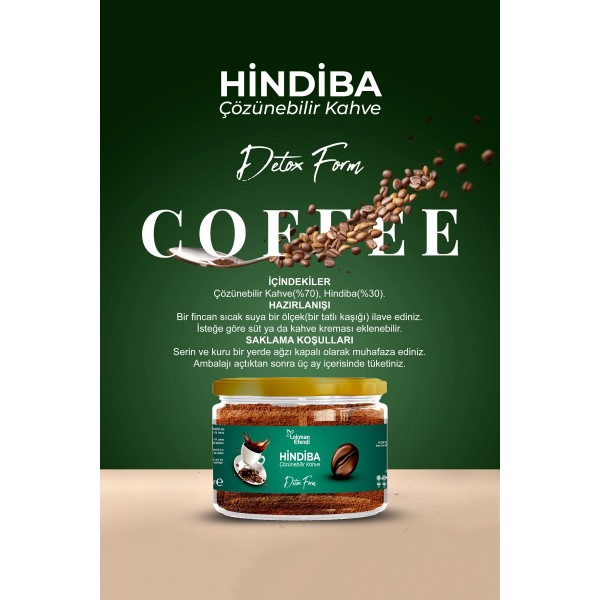 Hindiba Çözünebilir Kahve 100 gr