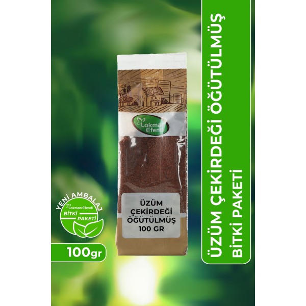 Üzüm Çekirdeği Öğütülmüş 100 gr