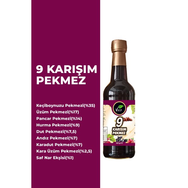 9 Karışım Pekmez Özü 435 gr
