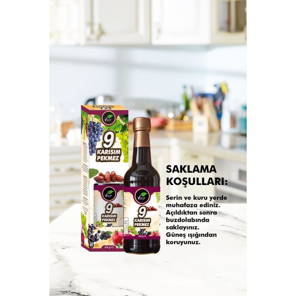 9 Karışım Pekmez Özü 435 gr