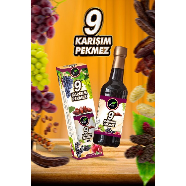 9 Karışım Pekmez Özü 435 gr
