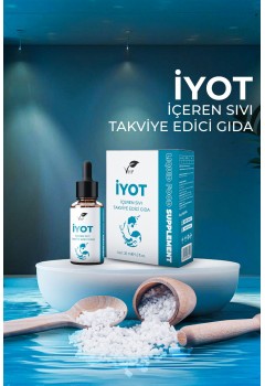 İyot Damlası 30 ml / İyot İçeren Sıvı Gıda Takviyesi