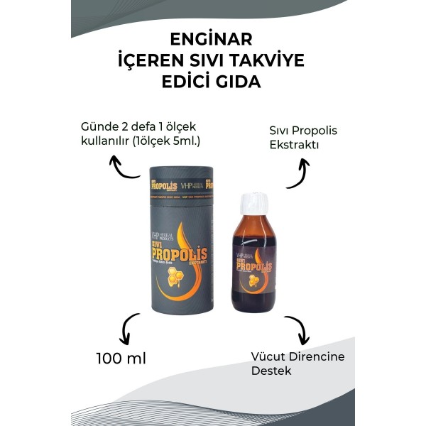 Propolis Içeren Sıvı Takviye Edici Gıda 100 ml Propolis Içeren Sıvı Takviye Edici Gıda 100 ml