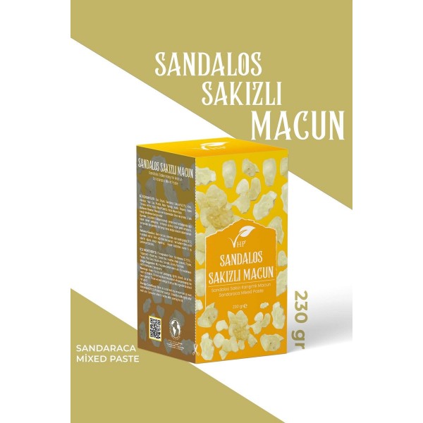 Sandalos Sakızlı Macun 230 gr Sandalos Sakızlı Macun 230 gr