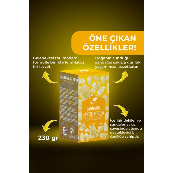 Sandalos Sakızlı Macun 230 gr Sandalos Sakızlı Macun 230 gr