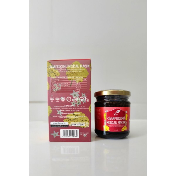Civanperçemli Melisalı Macun 230 gr Civanperçemli Melisalı Macun 230 gr