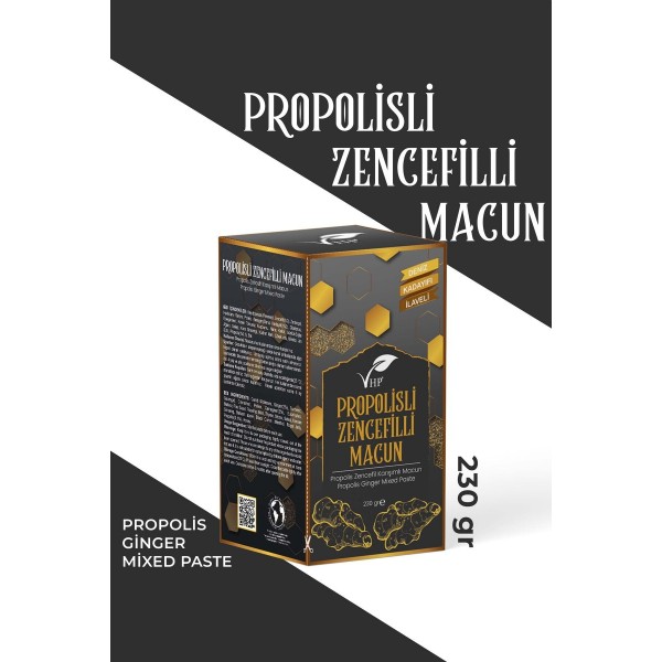 Propolisli Zencefilli Macun 230 gr