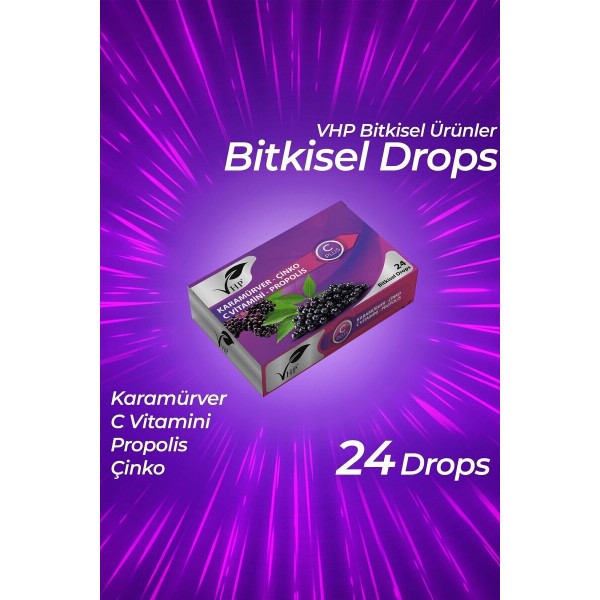 Karamürverli Bitkisel Drops 60 gr