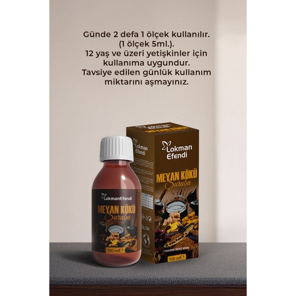 Meyan Kökü Şurubu 100 ml Meyan Kökü Şurubu 100 ml