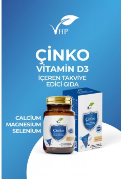 Çinko Ve Vitamin D3 30 Tablet
