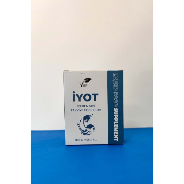 İyot Damlası 30 ml / İyot İçeren Sıvı Gıda Takviyesi