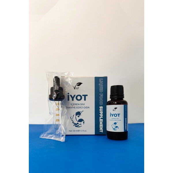 İyot Damlası 30 ml / İyot İçeren Sıvı Gıda Takviyesi