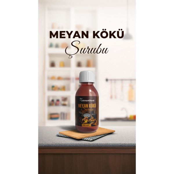 Meyan Kökü Şurubu 100 ml Meyan Kökü Şurubu 100 ml