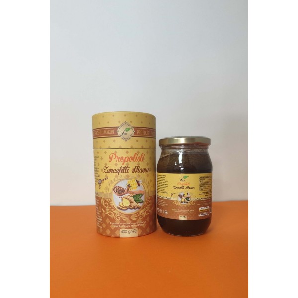 Propolisli Zencefilli Macun 400 gr Propolisli Zencefilli Macun 400 gr
