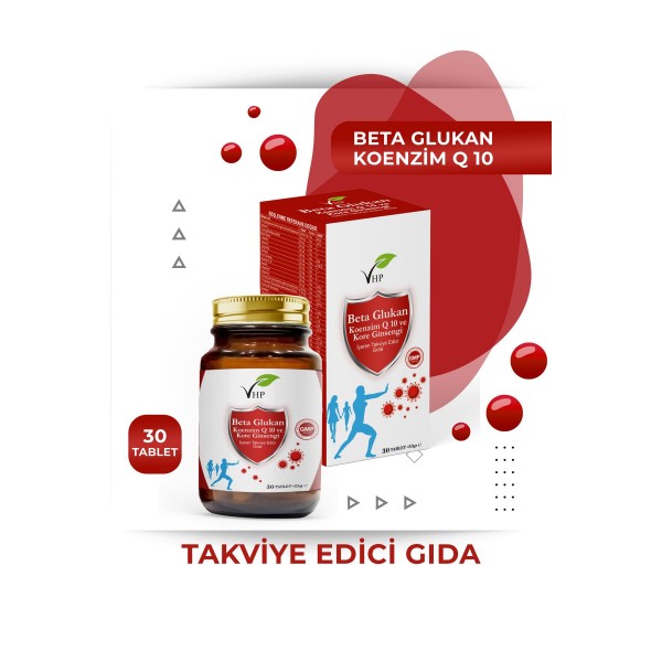 Beta Glukan Koenzimq10 Ve Kore Ginseng 30 Tablet Beta Glukan Koenzimq10 Ve Kore Ginseng 30 Tablet