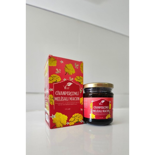 Civanperçemli Melisalı Macun 230 gr Civanperçemli Melisalı Macun 230 gr