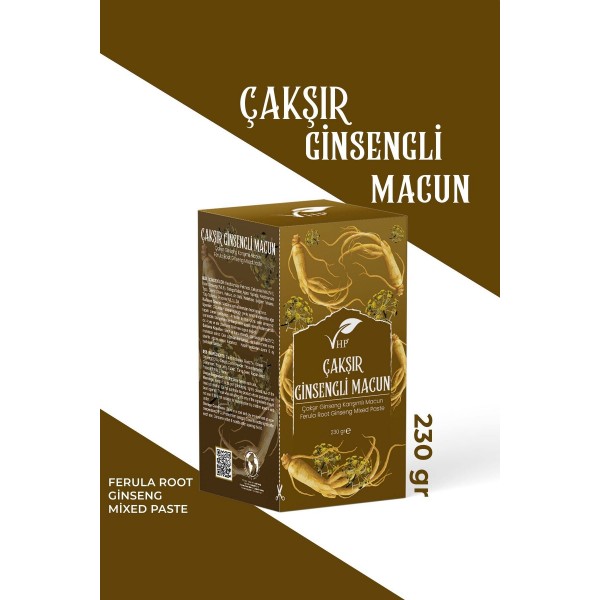 Çakşır Ginsengli Macun 230 gr Çakşır Ginsengli Macun 230 gr