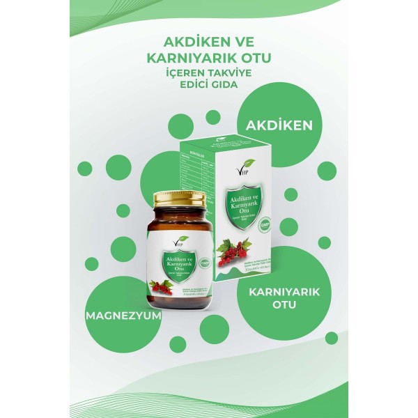 Akdiken Ve Karnıyarık Otu 30 Kapsül
