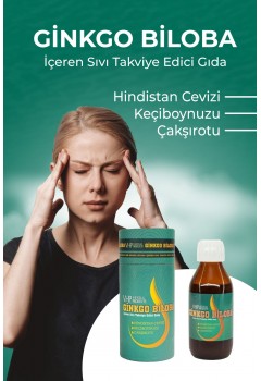 Ginkgo Biloba Içeren Sıvı Gıda Takviyesi 100 ml