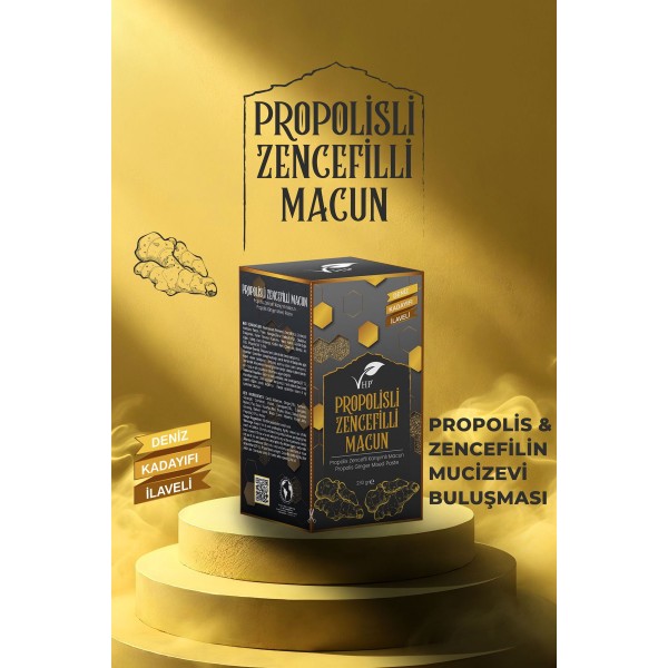 Propolisli Zencefilli Macun 230 gr