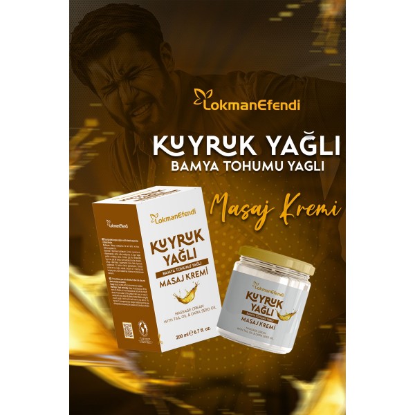 Kuyruk Yağlı Masaj Kremi 200 ml