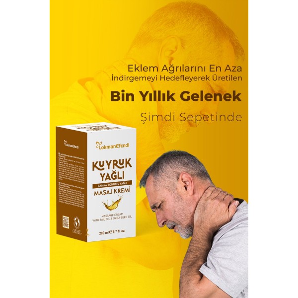 Kuyruk Yağlı Masaj Kremi 200 ml