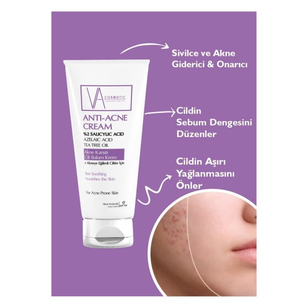 Antı Akne Krem 50 Ml Antı Akne Krem 50 Ml