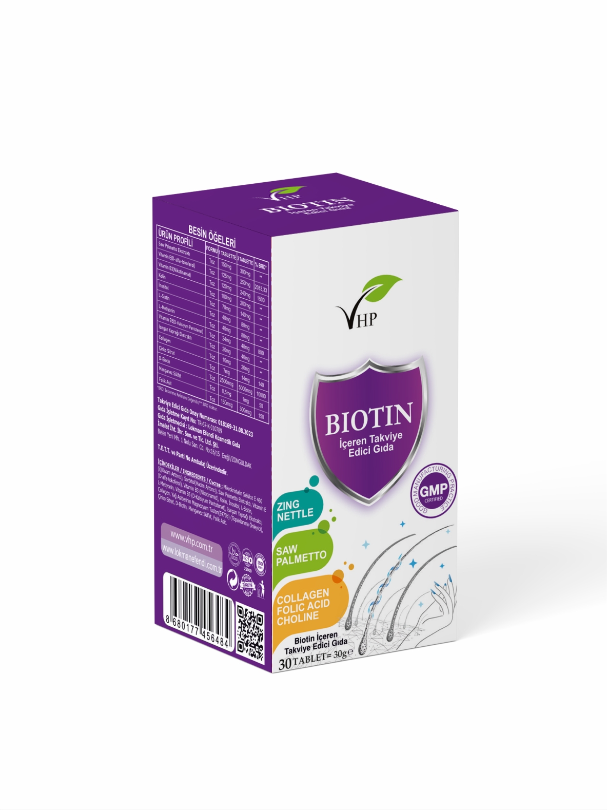 VHP%20BİOTİN%2030%20TABLET